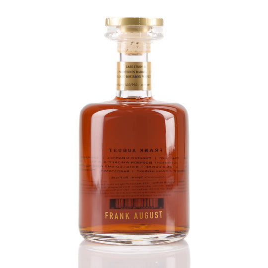 FRANK AUGUST CASE STUDY 4 DOUBLE OAKED BOURBON & RYE 750 mL
