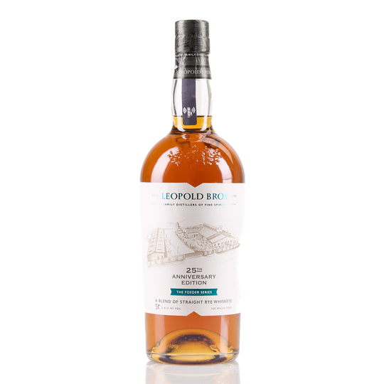 LEOPOLD BROS 25TH ANNIVERSARY EDITION STRAIGHT RYE WHISKEY 750 mL