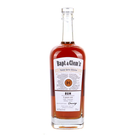 BAPT & CLEM DARSA 5 YEAR GUATEMALAN RUM 750 mL