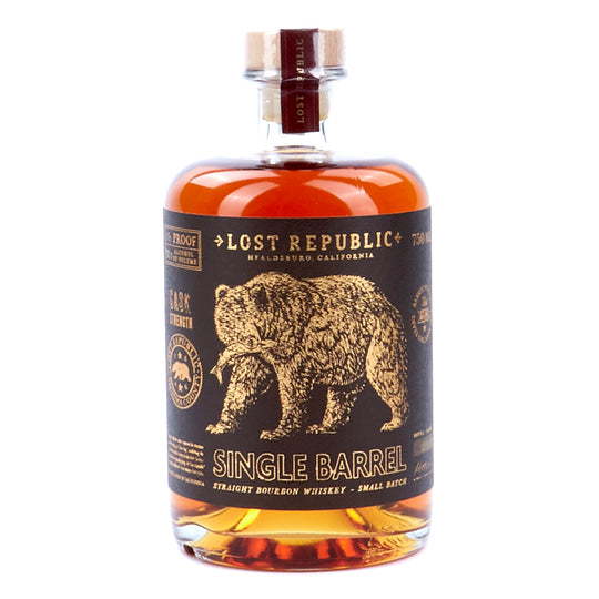 LOST REPUBLIC CASK STRENGTH BOURBON 750 mL