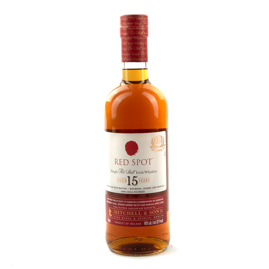 RED SPOT 15 YEAR IRISH WHISKEY 750 mL