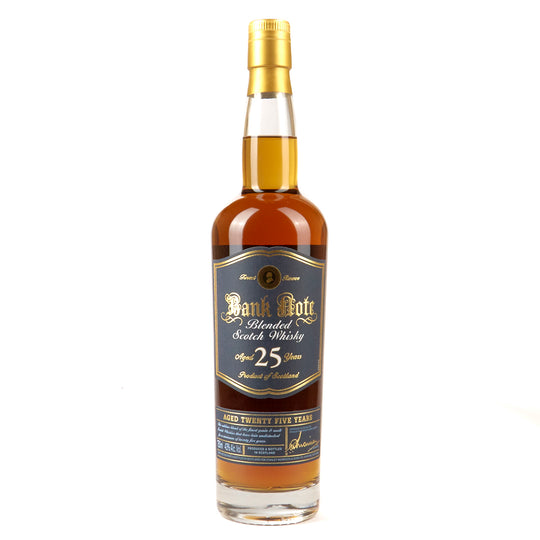 BANK NOTE 25 YEAR BLENDED SCOTCH WHISKY 700 mL