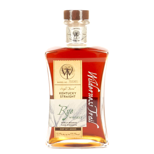 WILDERNESS TRAIL 5 YEAR CASK SINGLE BARREL RYE 750 mL